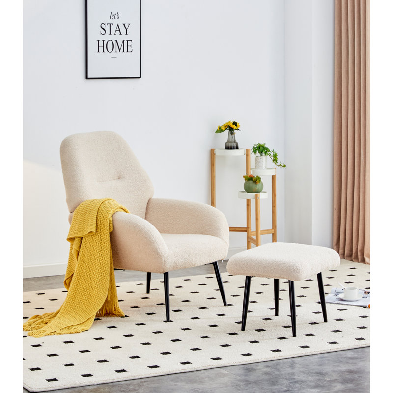 Modern Sofa Luxury Single Sofa Modern Simple Balcony Leisure Sofa Chair